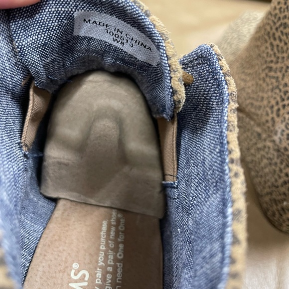 Toms bootie wedges size 8 - Picture 5 of 6